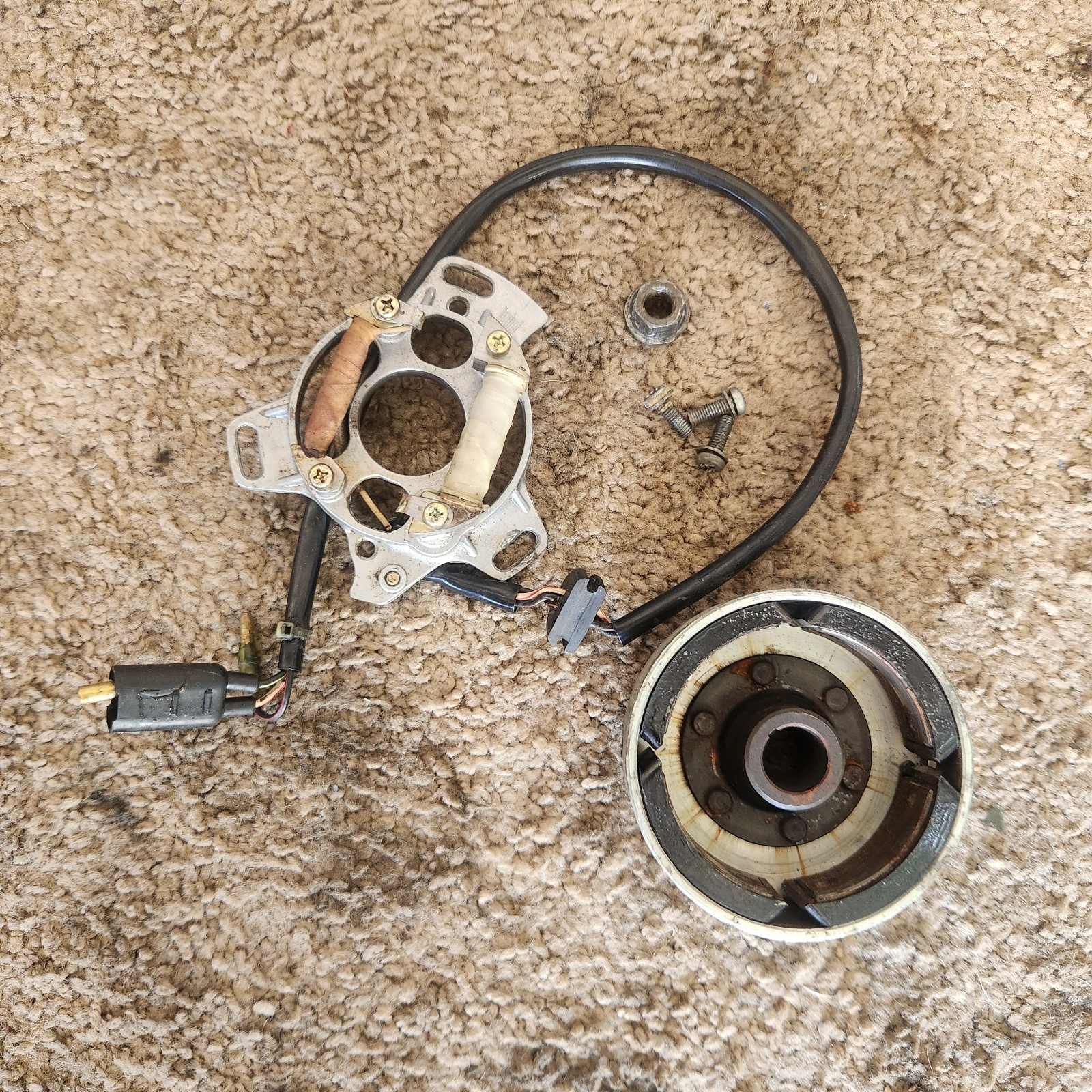 1999 - 2003 Kawasaki KX60 STATOR ROTOR ELECTRICAL GENERATOR GENUINE OEM COMP