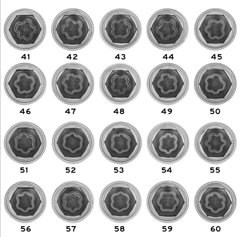 20 PCS Wheel Lock Anti-theft Screw Socket Lugnut Removal Key Kit for BMW