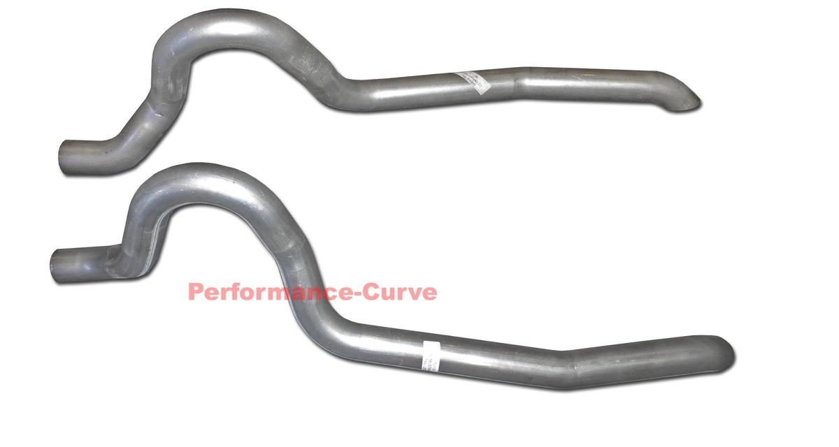 1986 - 1993 Ford Mustang GT 5.0 Dual Exhaust Mandrel Bent Tail Pipes 2.5