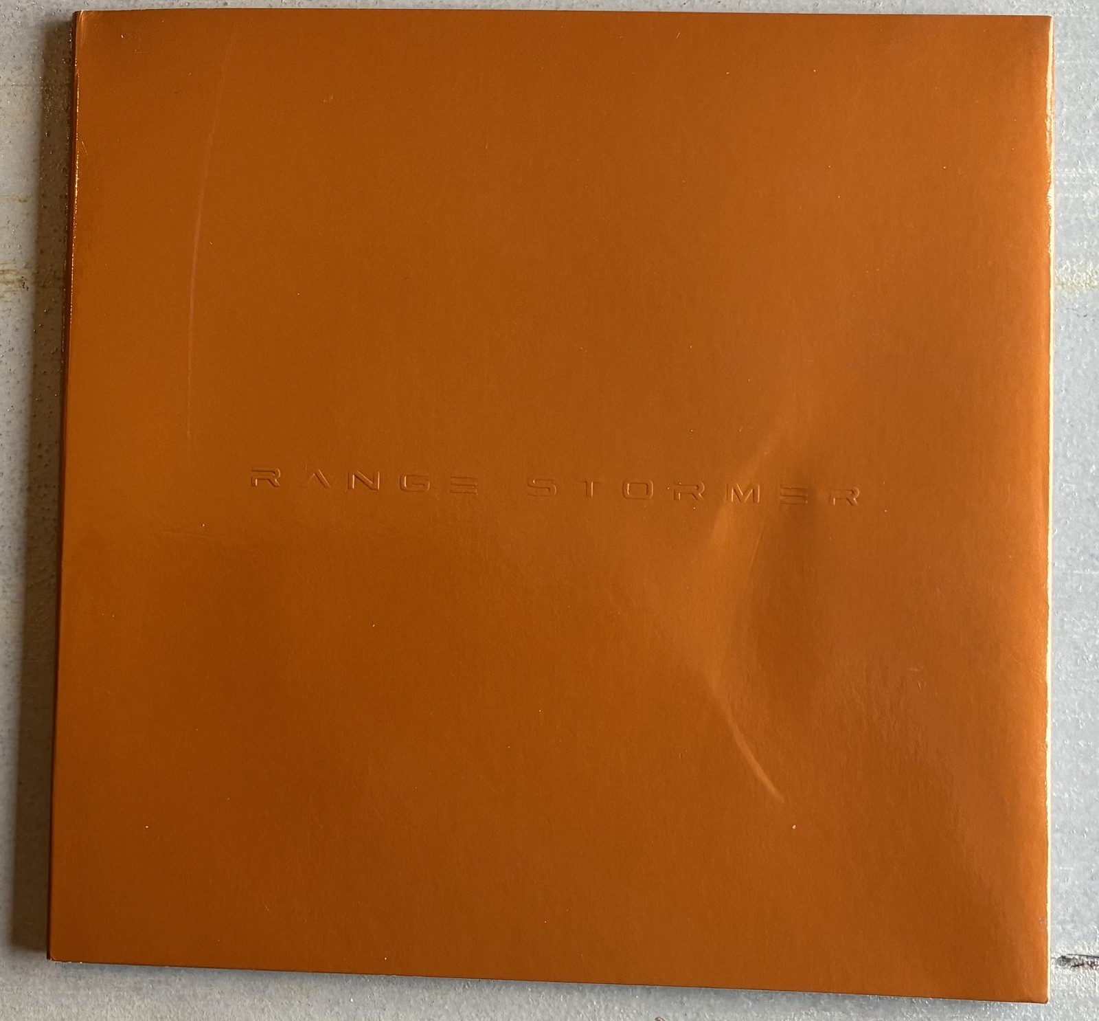 2004 Land Rover NAIAS Detroit Auto Show Press Kit Media Range Stormer Concept CD 2004 Land Rover NAIAS Detroit Auto Show Press Kit Media Range Stormer Concept CD