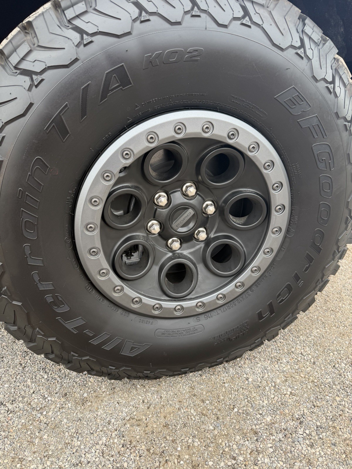 2021-2026 Ford F-150 Raptor OEM 37” Package Beadlock-Capable Wheels (Set of 5)
