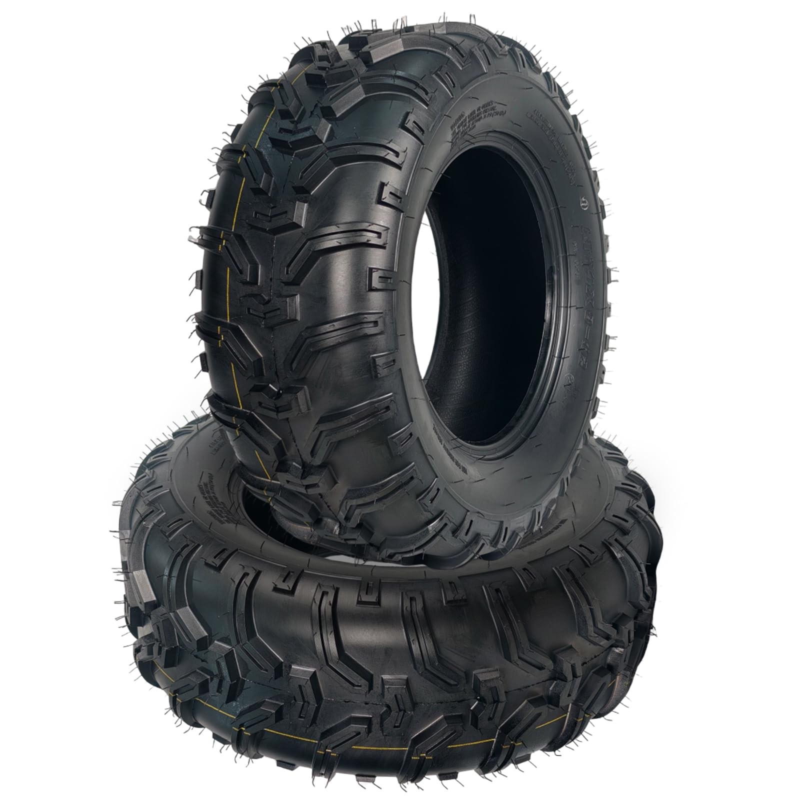 Garvee Set 2 24x11-10 ATV Tires 24x11x10 UTV Tires 24 11 10 All Terrain Tires