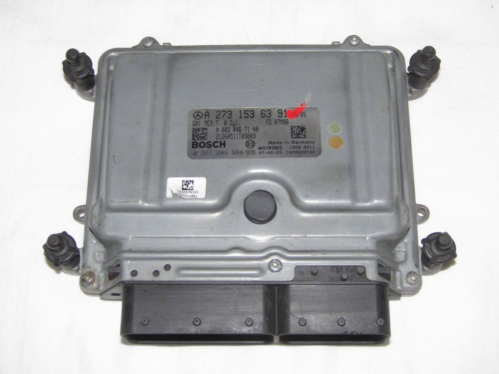 07-12 MERCEDES CLS550 S550 ENGINE CONTROL MODULE ECM ECU PCM A 273 153 63 91 07-12 MERCEDES CLS550 S550 ENGINE CONTROL MODULE ECM ECU PCM A 273 153 63 91