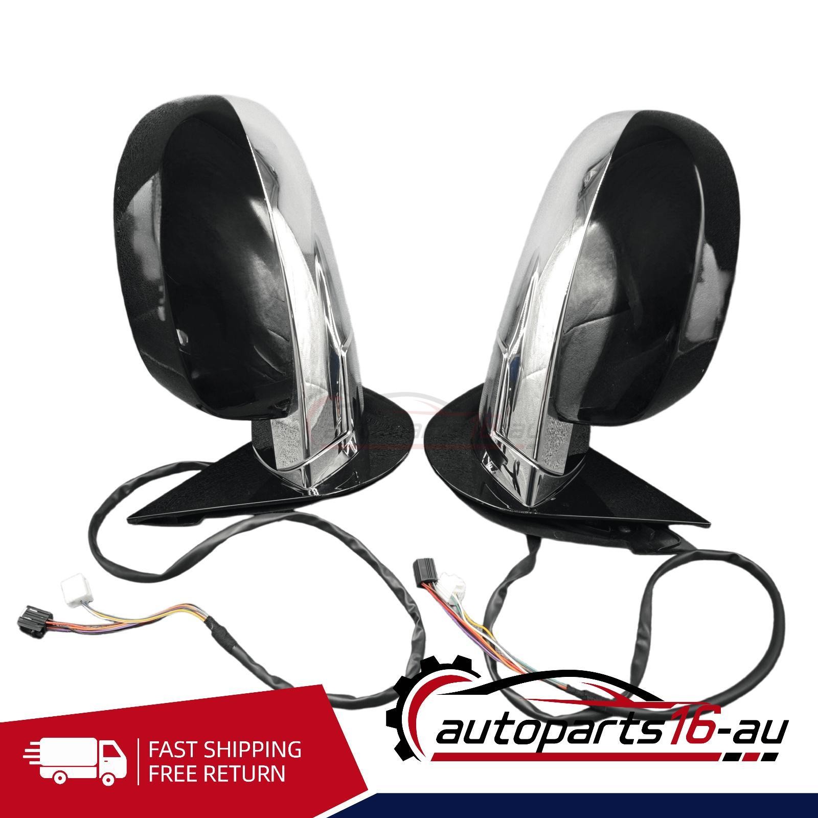 LH-RH Power Heated Power Folding Turn Signal For 07-14 Cadillac Escalade 2PC US