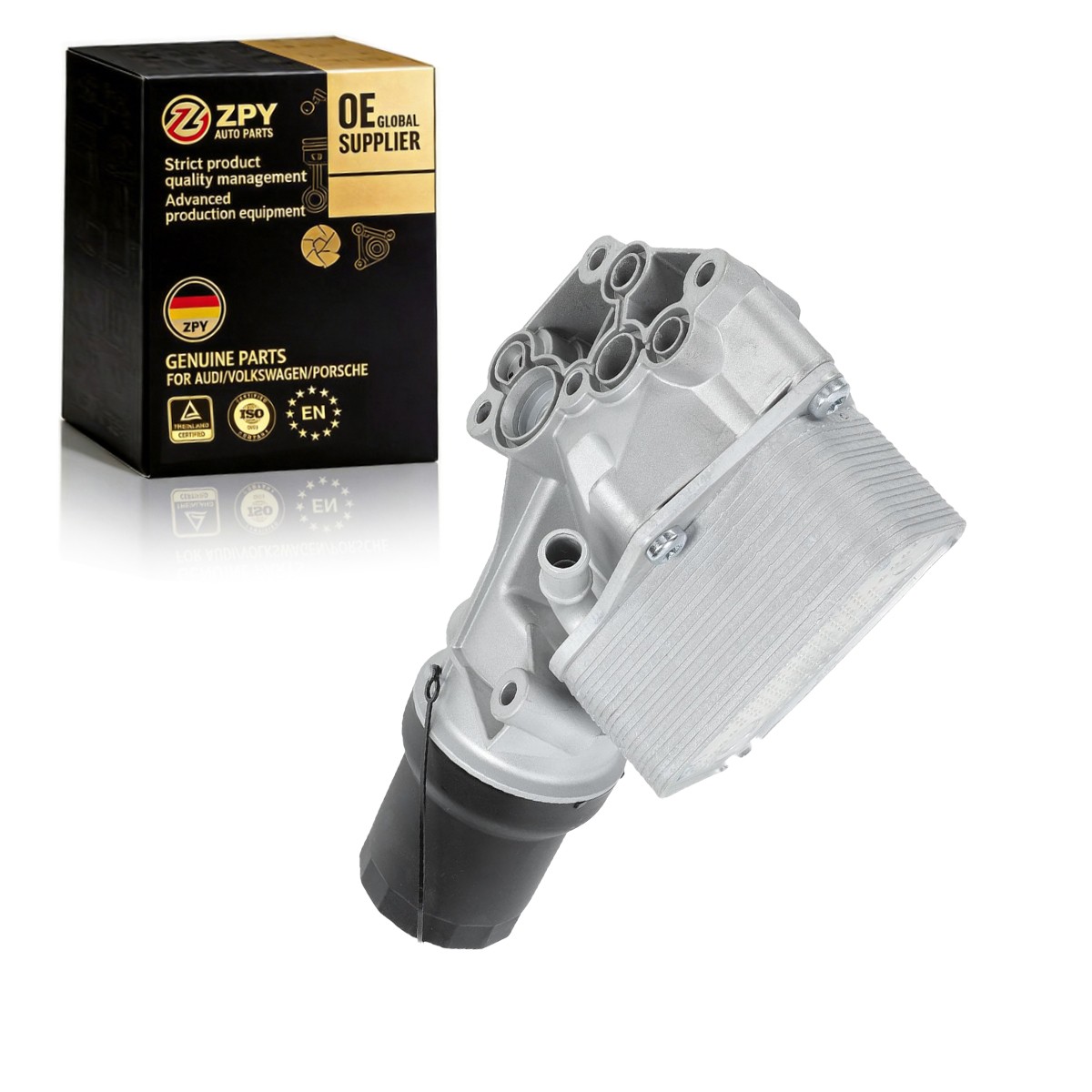 ZPY Engine Cooler Housing for Audi TTRS VW Golf 2.5L 2010-2014 07K115397B