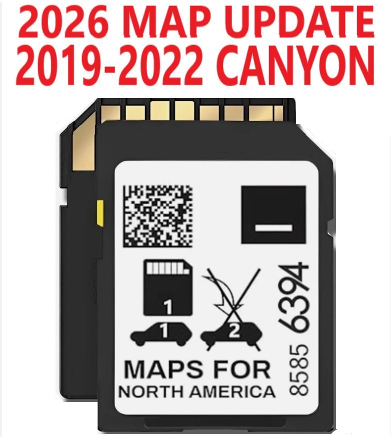 *BRAND NEW* 2019-2022 CANYON 2026 MAP UPDATE Navigation SD Card 85856394 *BRAND NEW* 2019-2022 CANYON 2026 MAP UPDATE Navigation SD Card 85856394