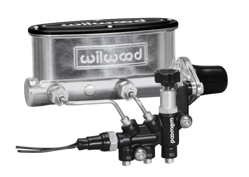 Wilwood 261-13269-P Tandem Master Cylinder Kit 1in Bore with Prop Valve HV