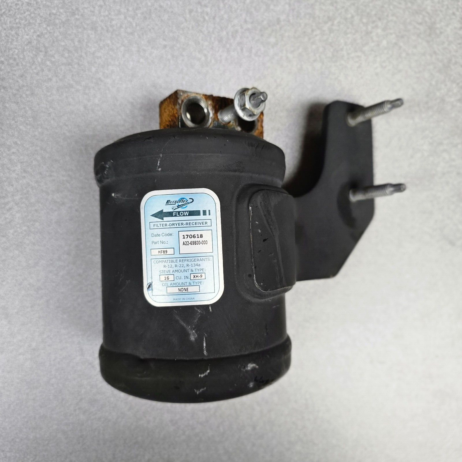 Burgaflex Freightliner A22-69800-000 A/C Receiver Dryer for Cascadia