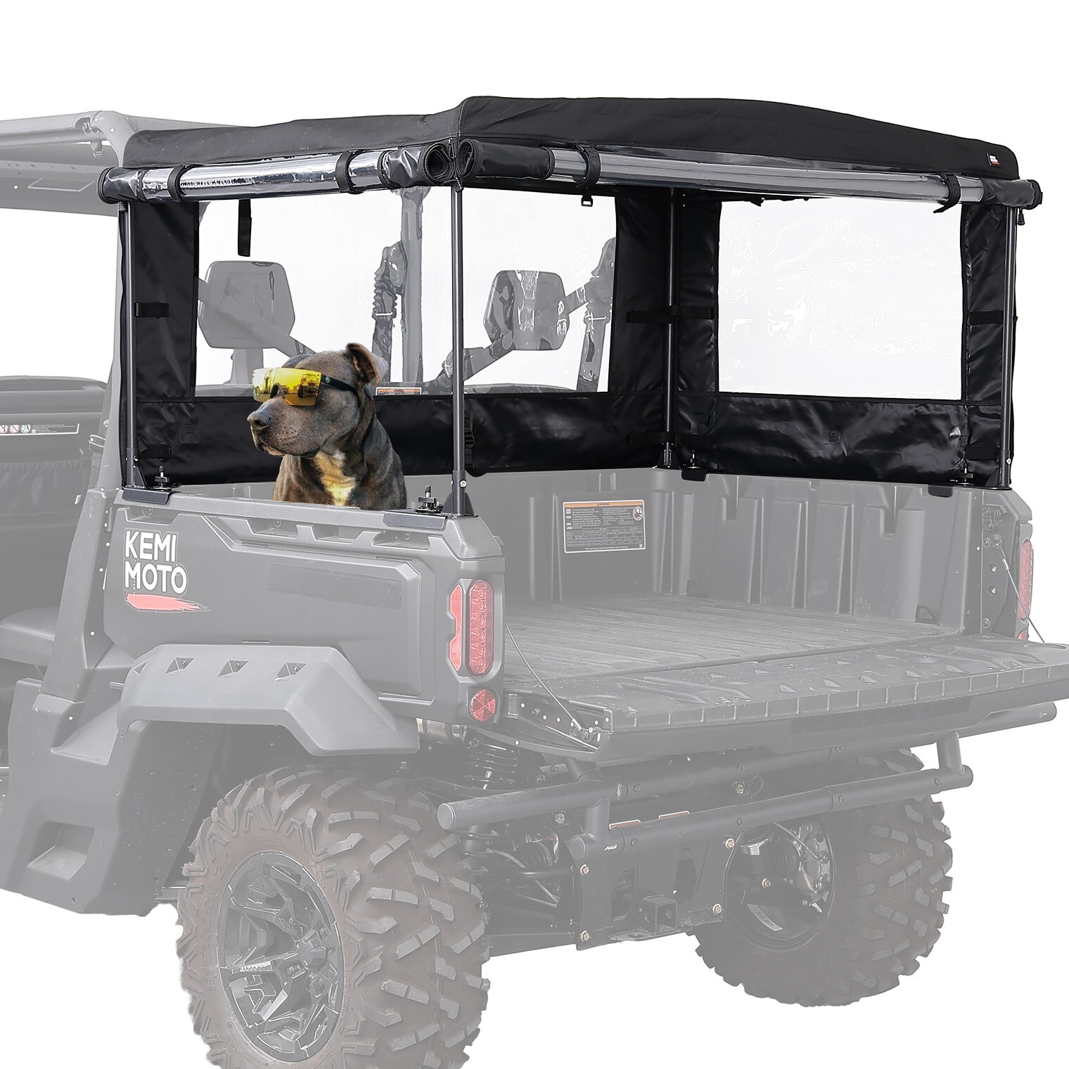 KEMIMOTO Cargo Bed Cover Cargo Rack for 2016-2026 Defender HD5/7/8/9/10/11 MAX