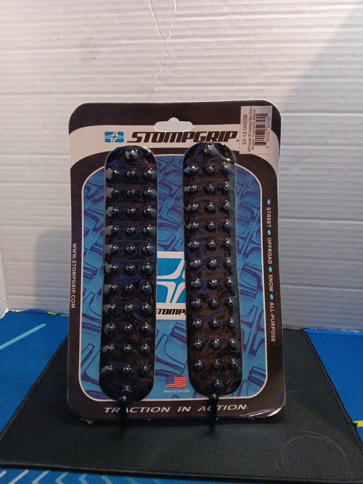 Stompgrip All-purpose 3DGriptape, Mini  Strips,  33-12-0003B Volcano Black