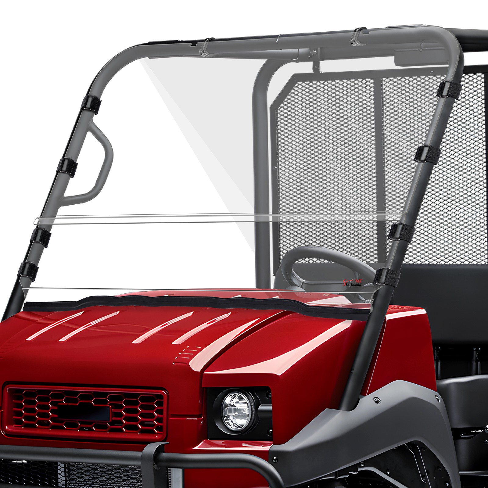 UTV Front Full Windshield Half Window for Kawasaki Mule 4000 4010 2009-2026