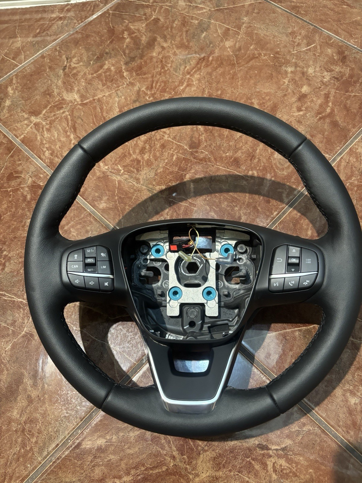 20-25 Ford Transit 150 250 350 Steering Wheel Black  with OEM  mounting