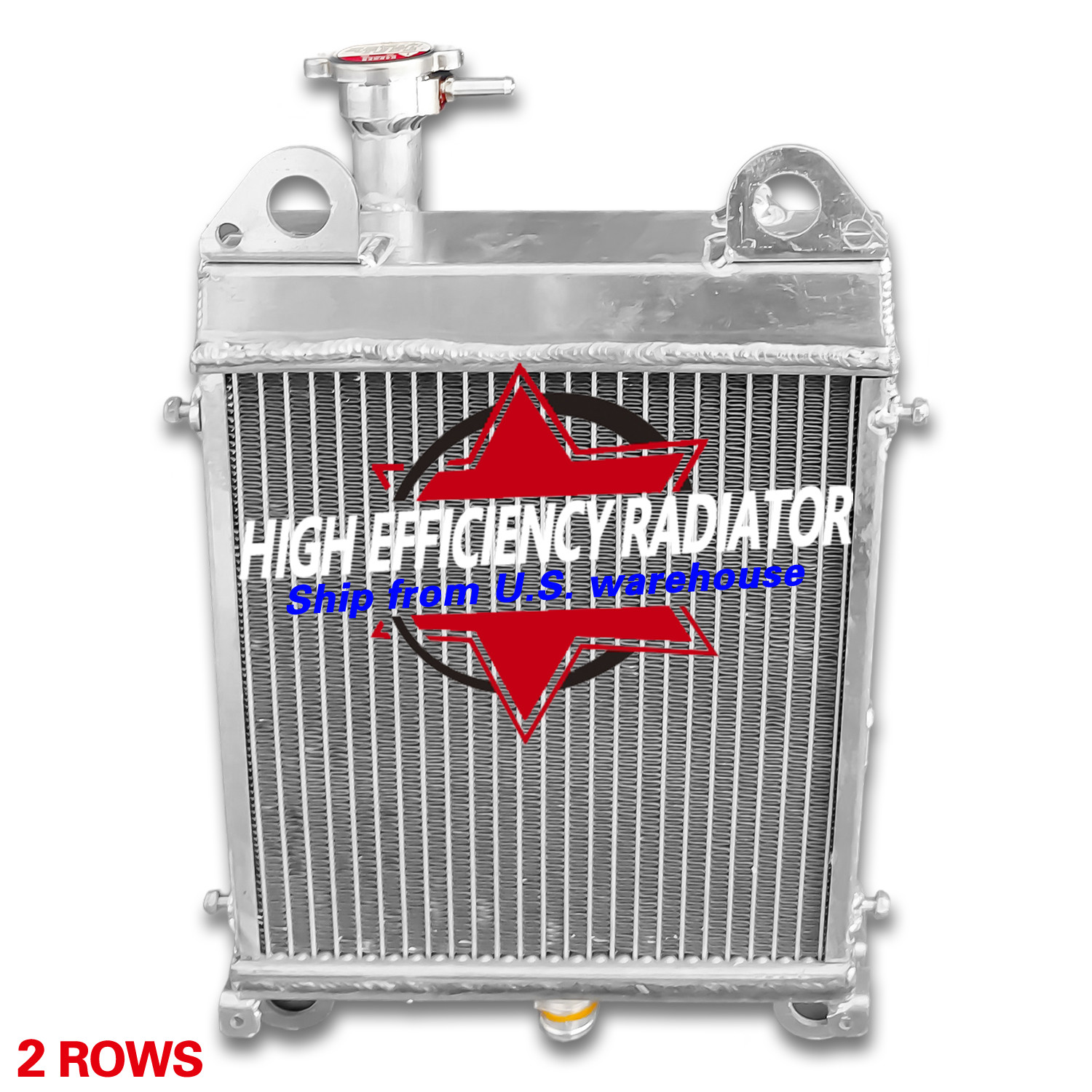 For Honda Goldwing GL1100 Interstate SC02 Aluminum Radiator 1980-1987 1985 1986