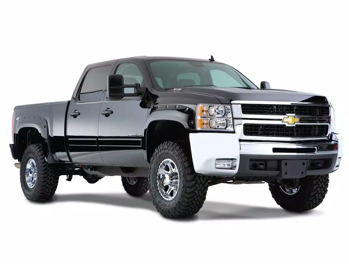 RealTruck Bushwacker Fender Flares Cutout Style 4 Pieces