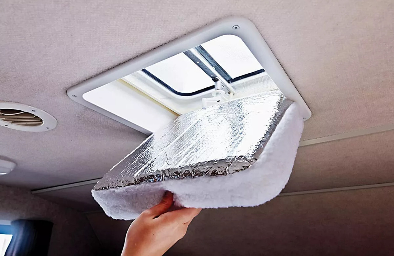New Replaces Camco 45192  RV Vent Reflective Insulator Shade Pillow Cover 14\