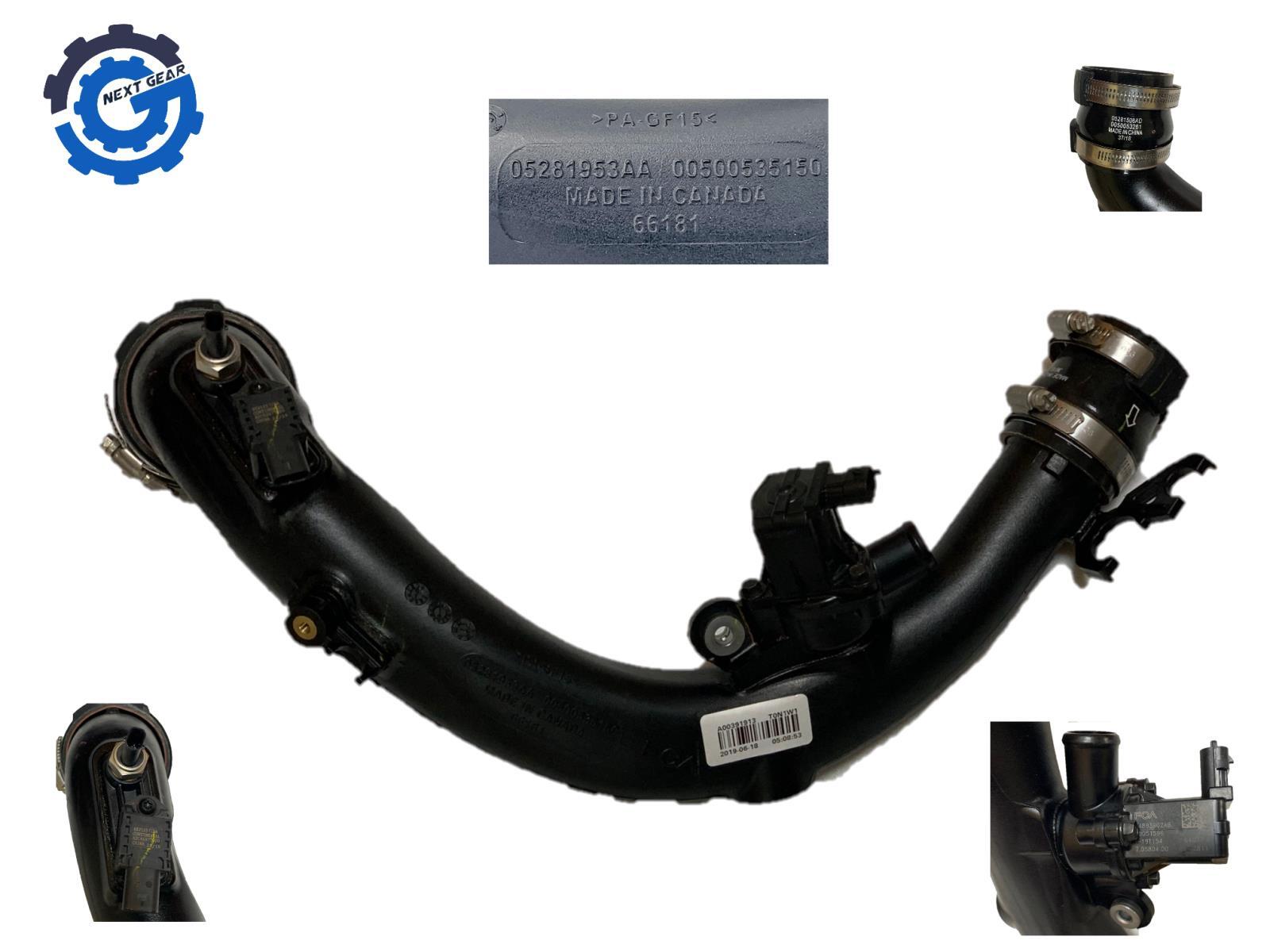 New OEM MOPAR Charge Air Cooler Duct 2018-2023 Jeep Cherokee Wrangler 05281953AA