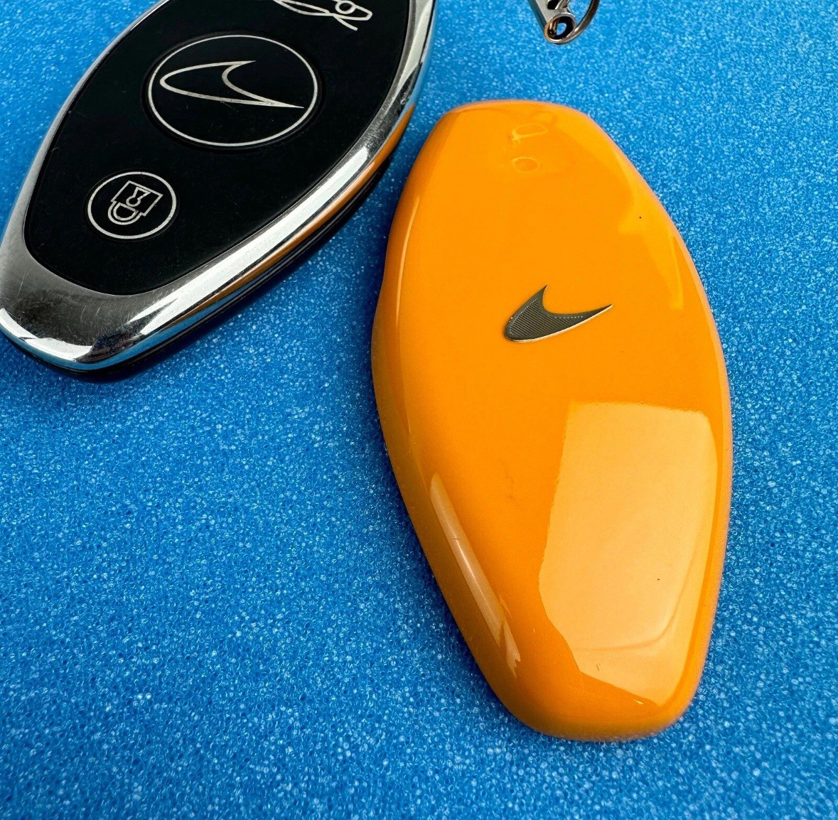 McLaren 570S 570GT 600LT 720S Senna ONLY Key Cover ORANGE color McLaren 570S 570GT 600LT 720S Senna ONLY Key Cover ORANGE color
