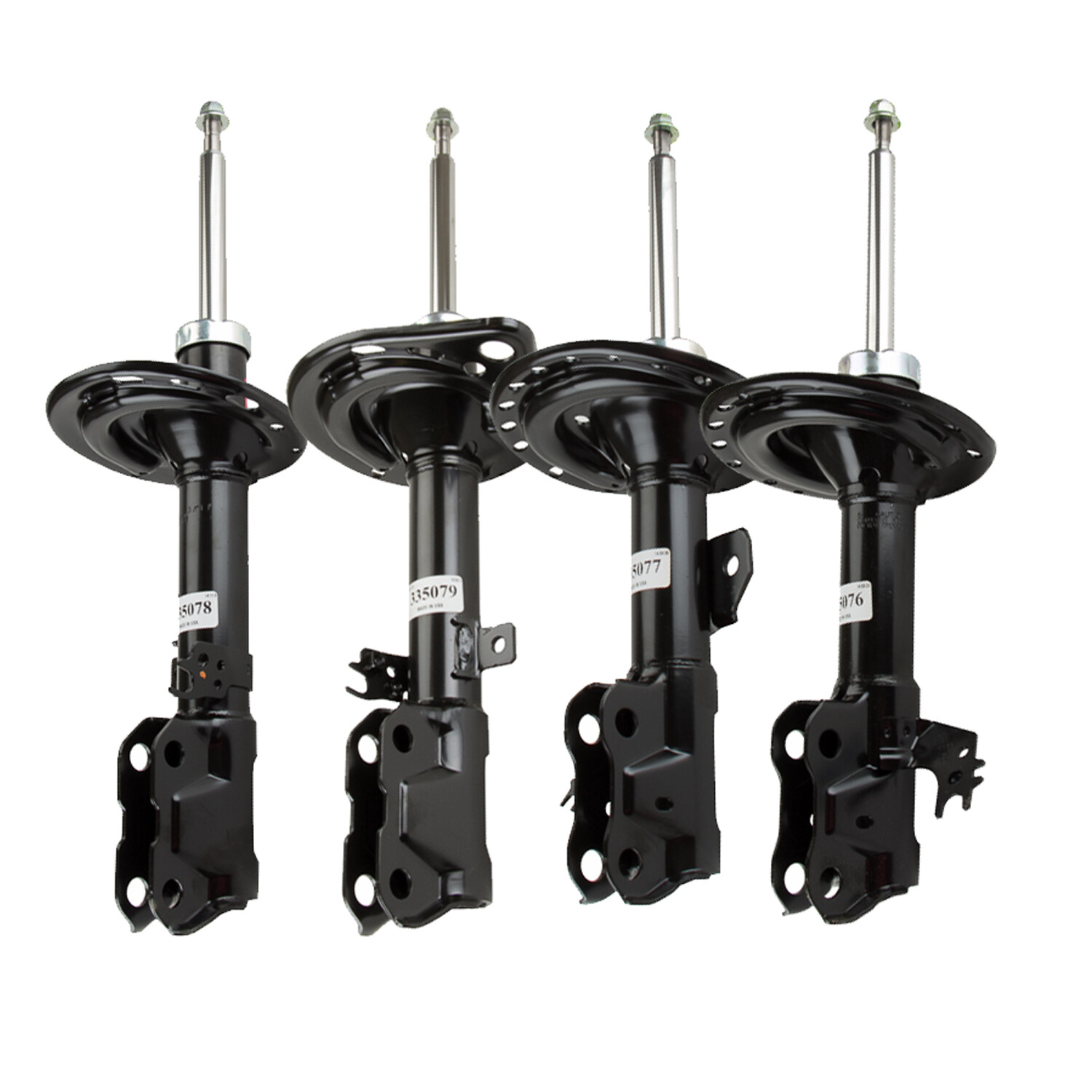 Kyb 2 Front & 2 Rear Suspension Strut Assembly Kit For Toyota Camry 12-17
