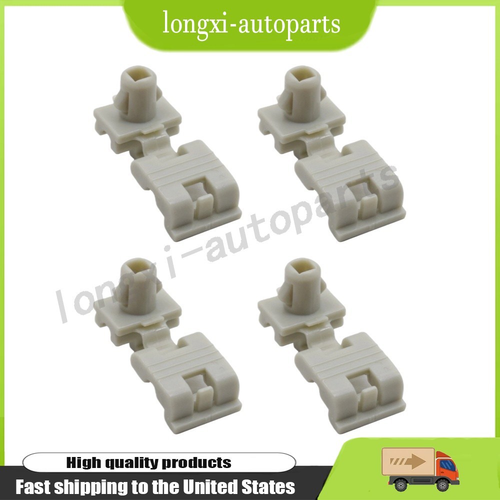 (4) For Ford F150 F250 F350 F450 Super duty Tailgate & Door Lock Rod Latch Clips