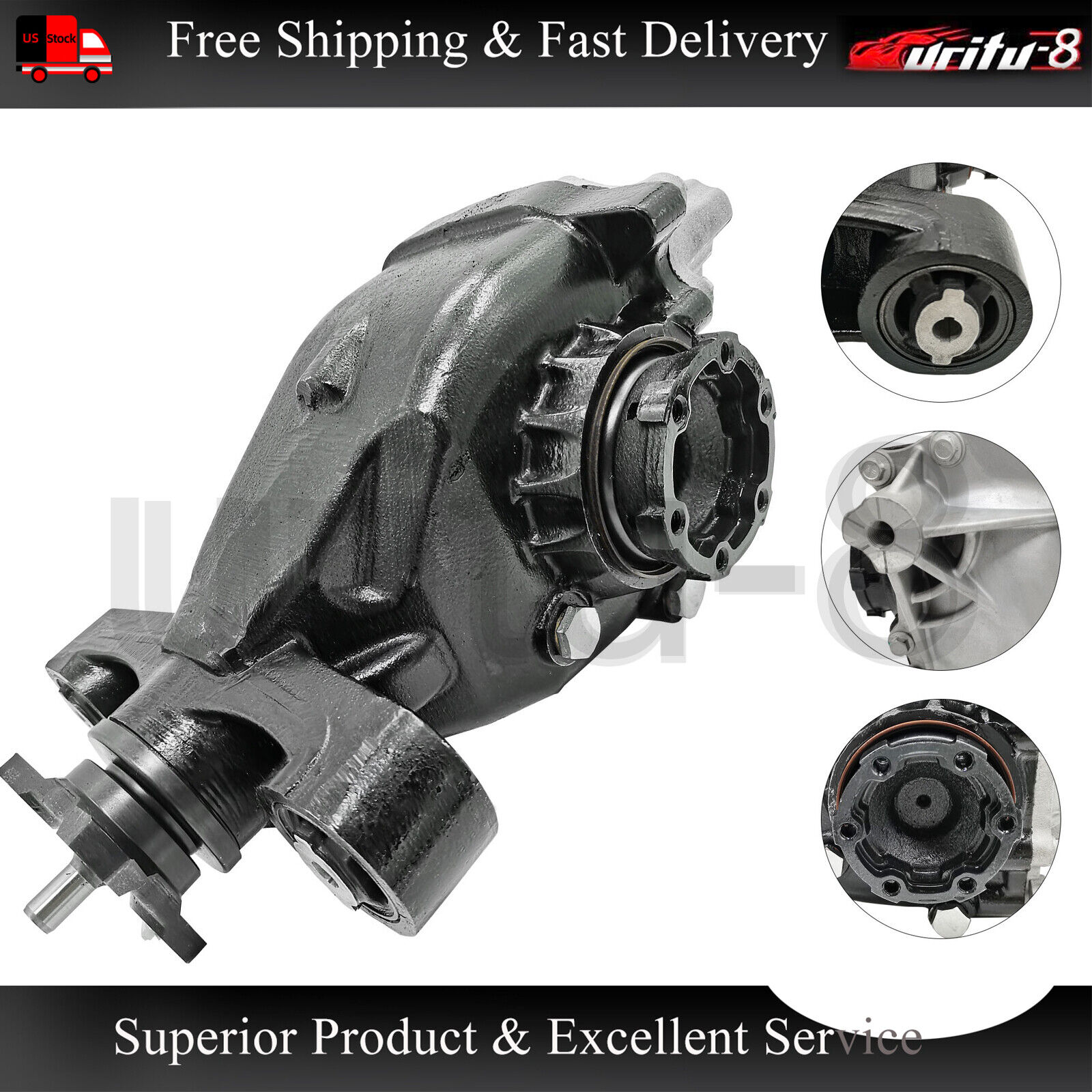 For Cadillac CTS AWD 2015-2019 Rear Differential Ratio 3.27 23156300 84110751 US