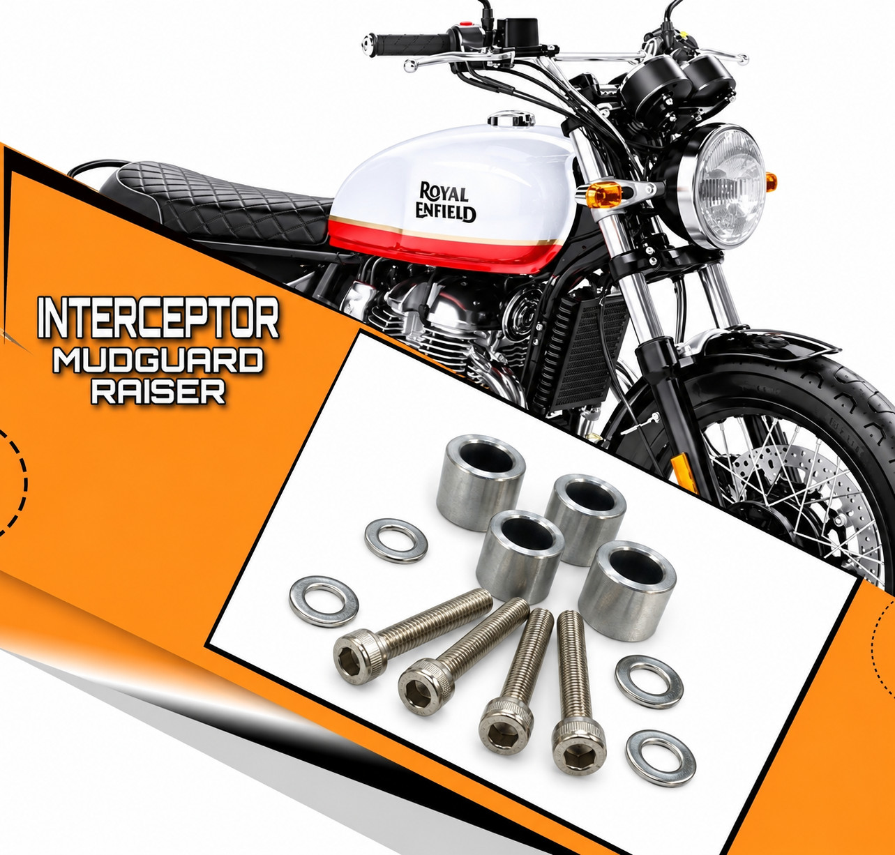 Fit for Royal Enfield Interceptor 650 Mudguard Riser