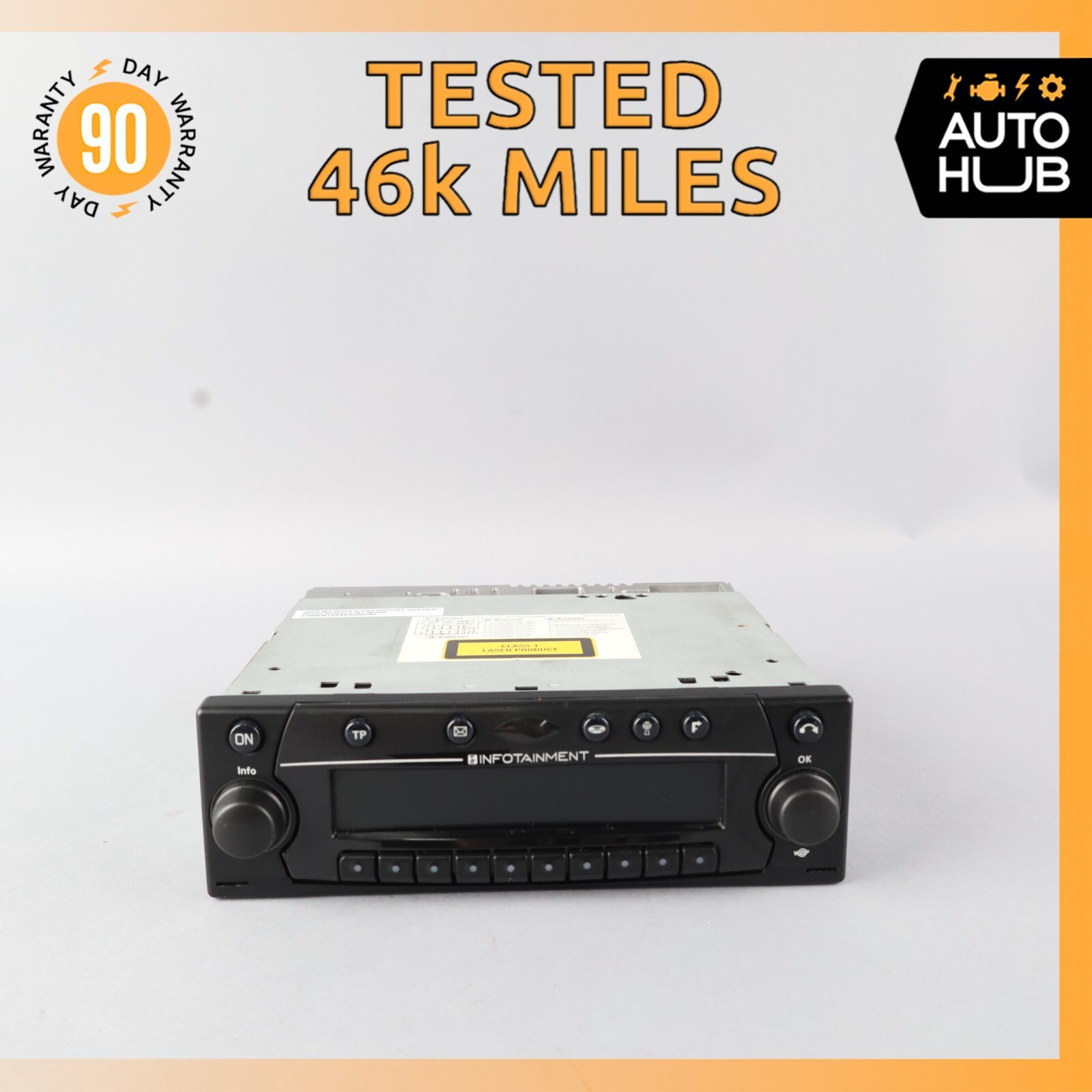 05-07 Maserati GranSport M138 / F430 Radio Head Infotainment Becker 021894 OEM