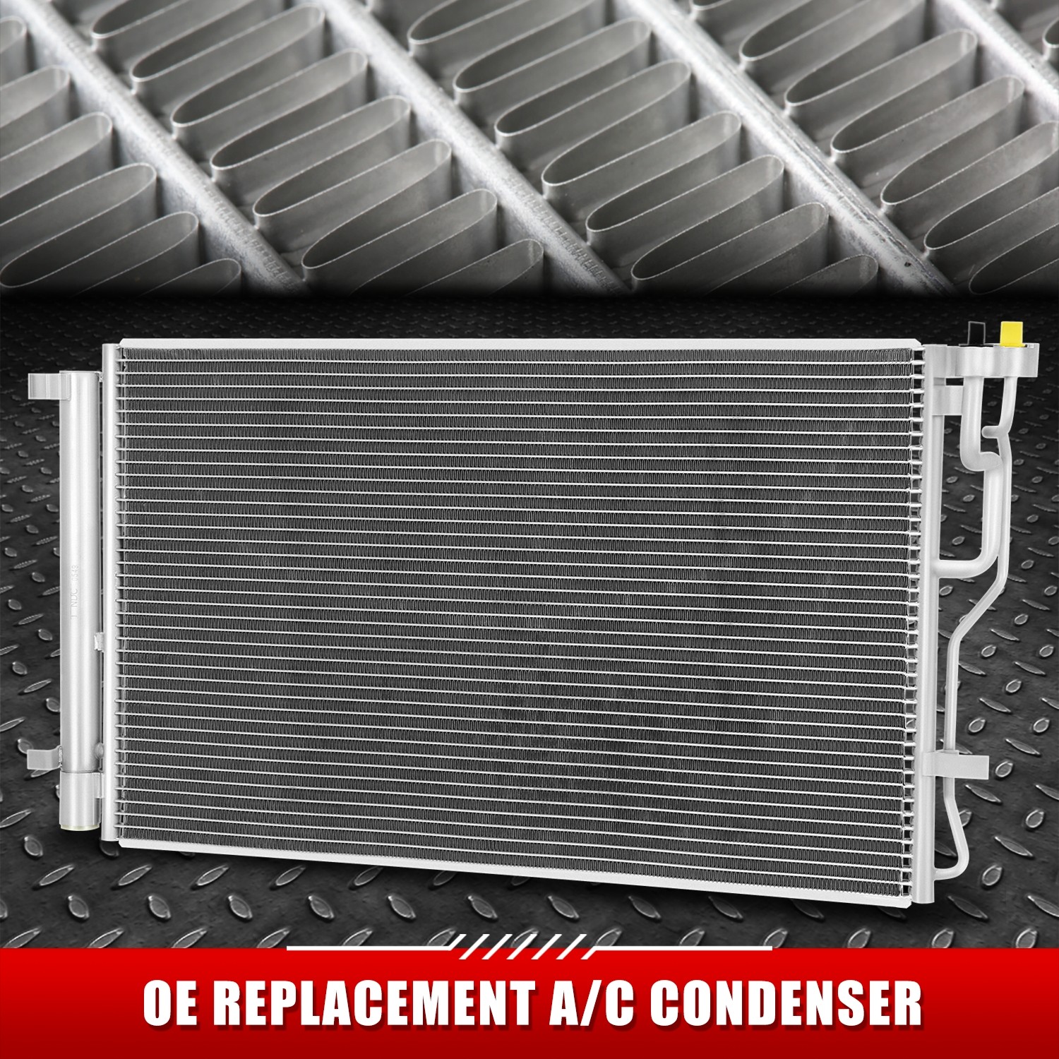 For 18-21 Hyundai Kona 2.0L Factory Style Aluminum Front A/C Condenser Assembly