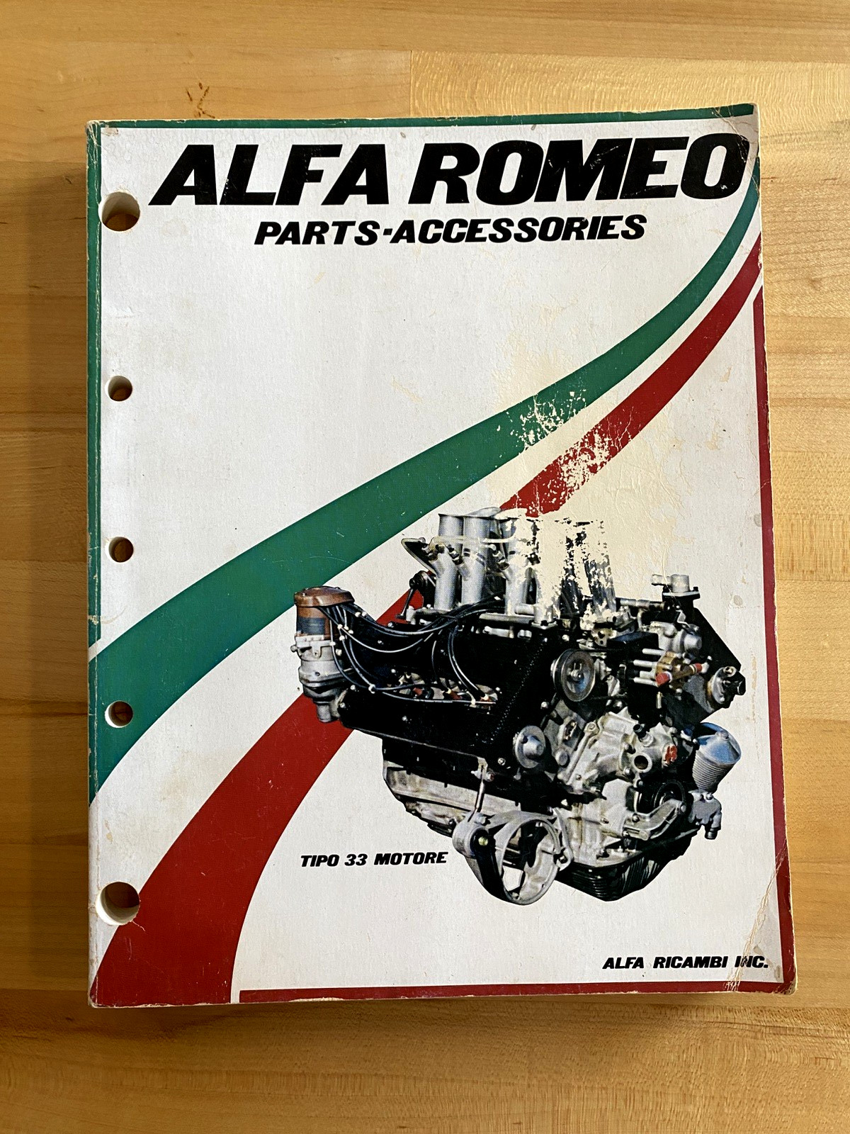 Alfa Romeo Parts-Accessories Tipo 33 Motore Alfa Ricambi Inc