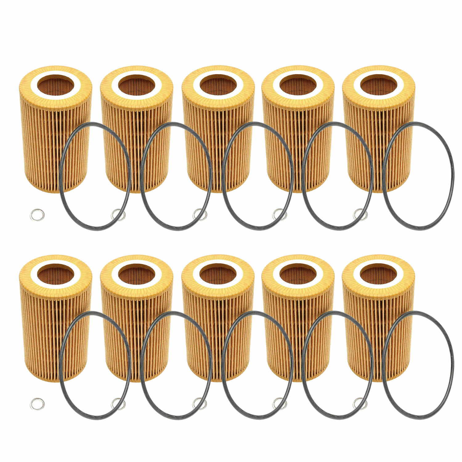 10XOil Filter HU925/4X For BMW 96-06 3.0 L6, 2.8 L6, 2.5 L6 Replaces 11427512300