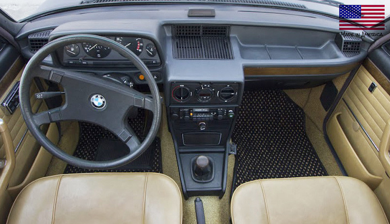 BMW 5 Series E12 1972-1981 Custom Car Floor Mats CocoMats 4 Piece Set