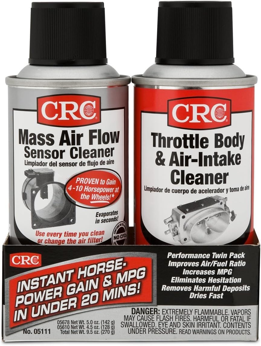 CRC (05111-6PK) Single-Use MAF and Throttle Body Cleaner - Twin Pack,(Pack of 6) CRC (05111-6PK) Single-Use MAF and Throttle Body Cleaner - Twin Pack,(Pack of 6)