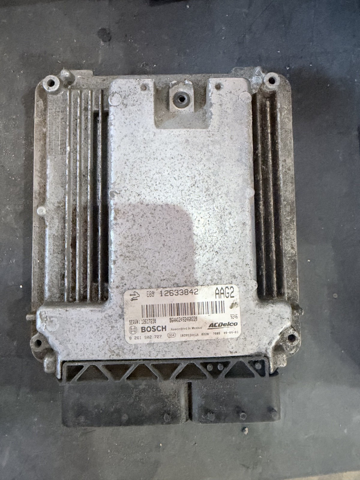 OE 10-2011 Traverse Acadia 3.6 Auto Engine Computer Module 12633842 ECM OEM AAG2