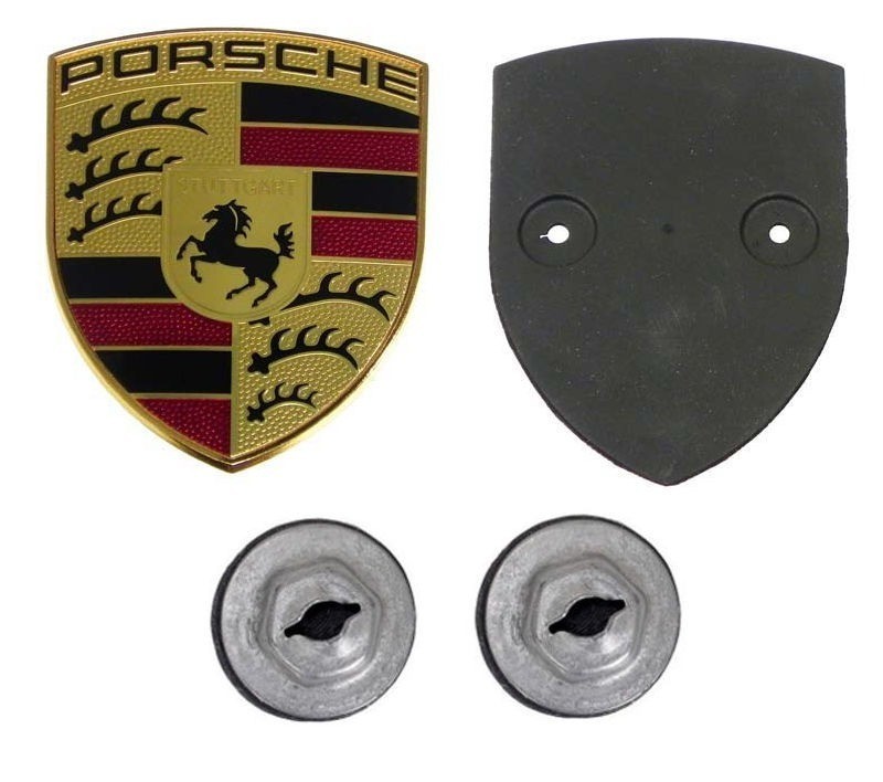 Porsche 911 991 2013-2025 Genuine Crest Emblem Kit Porsche 911 991 2013-2025 Genuine Crest Emblem Kit