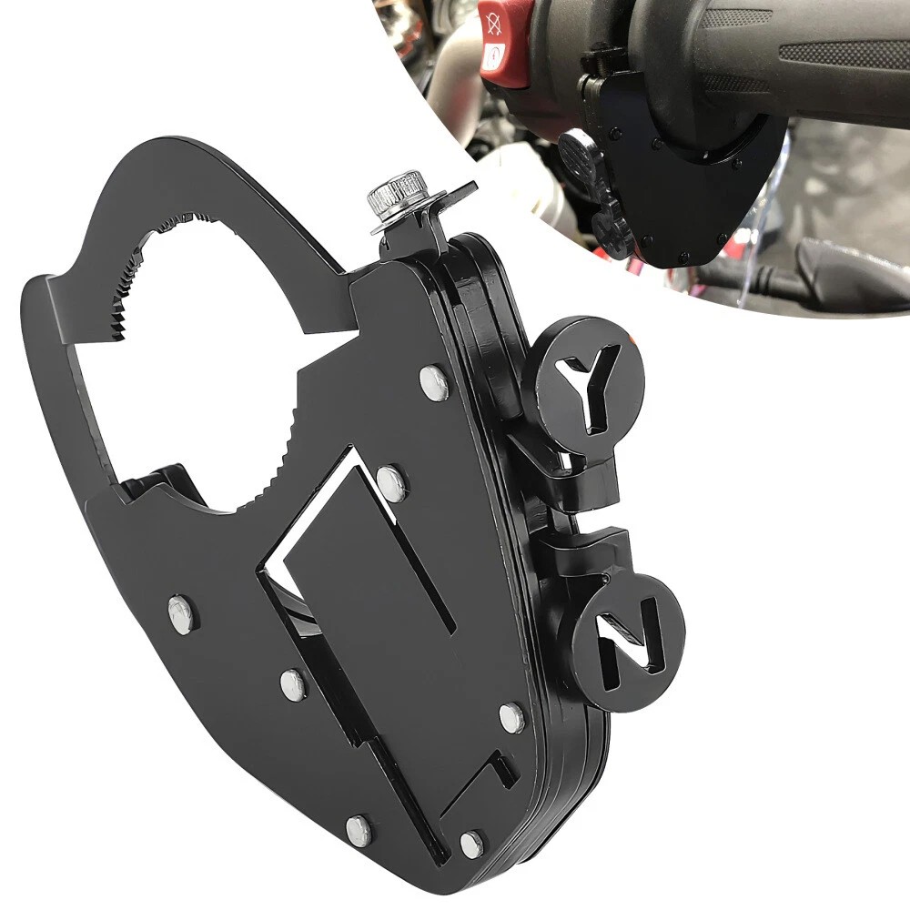 Universal Motorcycle Cruise Control Throttle Lock Assist Bottom Assist Kit