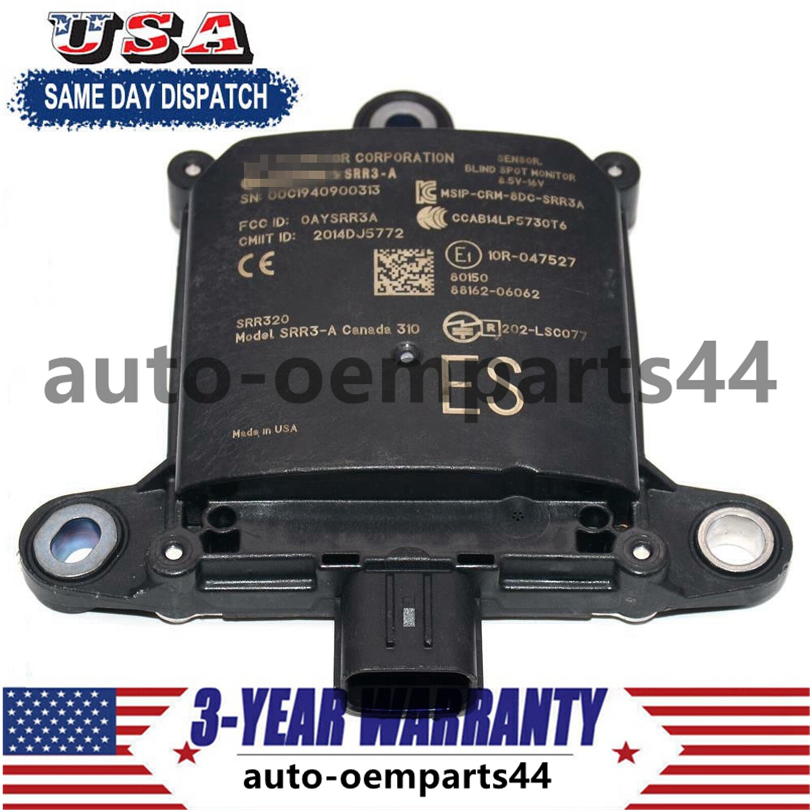 OEM 19-20 Lexus ES350 ES300h Blind Spot Monitor Radar Object Sensor 88162-06062