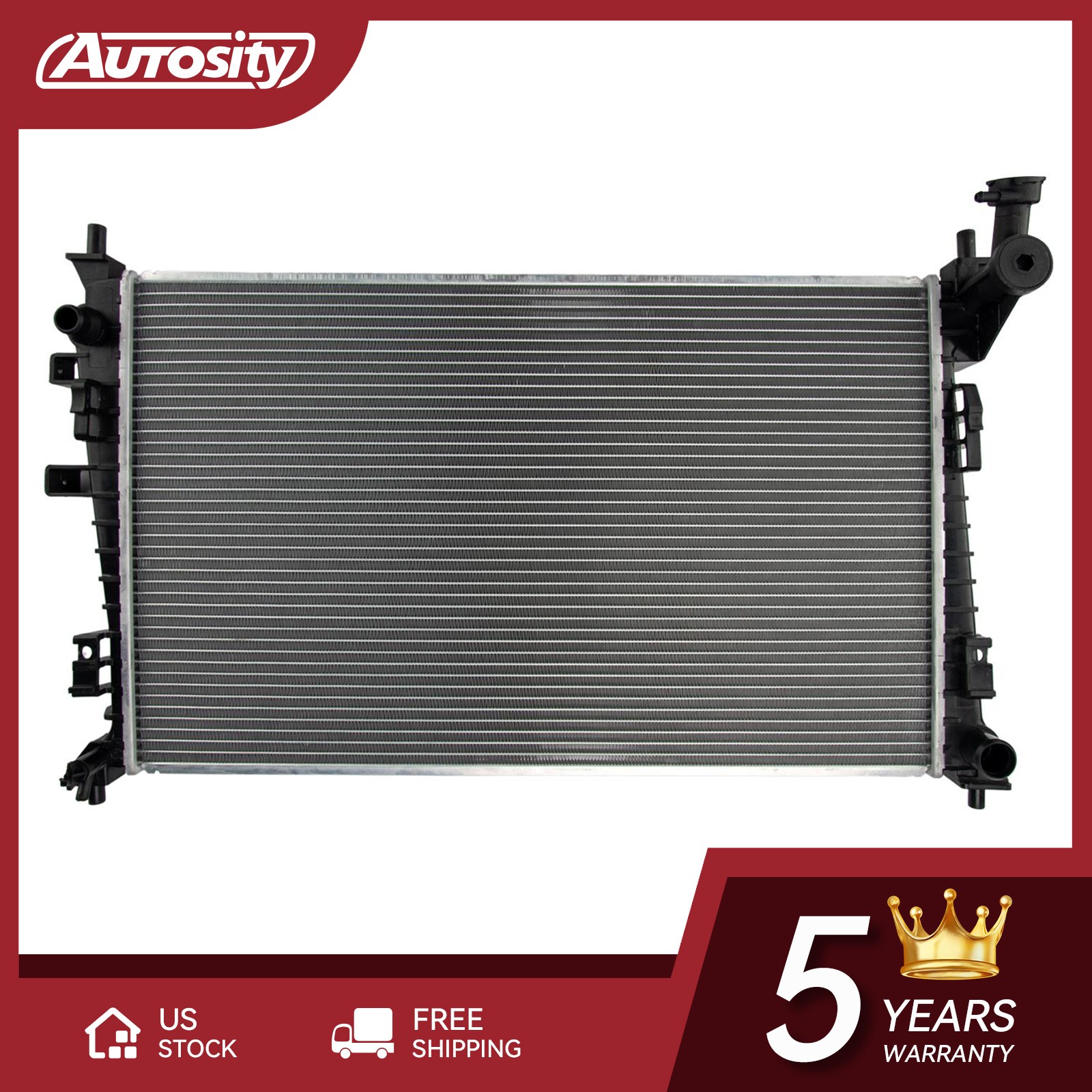 Radiator Direct Fit For 2008 2009 2010 2011 Ford Focus 2.0L Aluminum CU13087