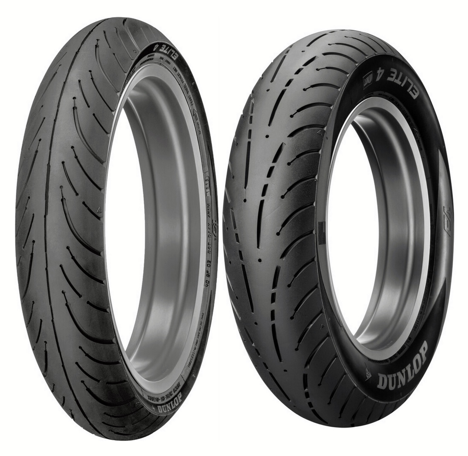 New Dunlop 130/70-18 & 160/80B16 Elite 4 Tire Set For 88-00 Honda GL1500/A/I/SE