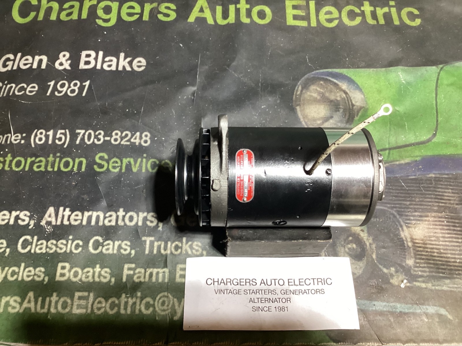 1935 1936 PLYMOUTH RESTORED GBM-4603 AUTOLITE 6 VOLT GENERATOR