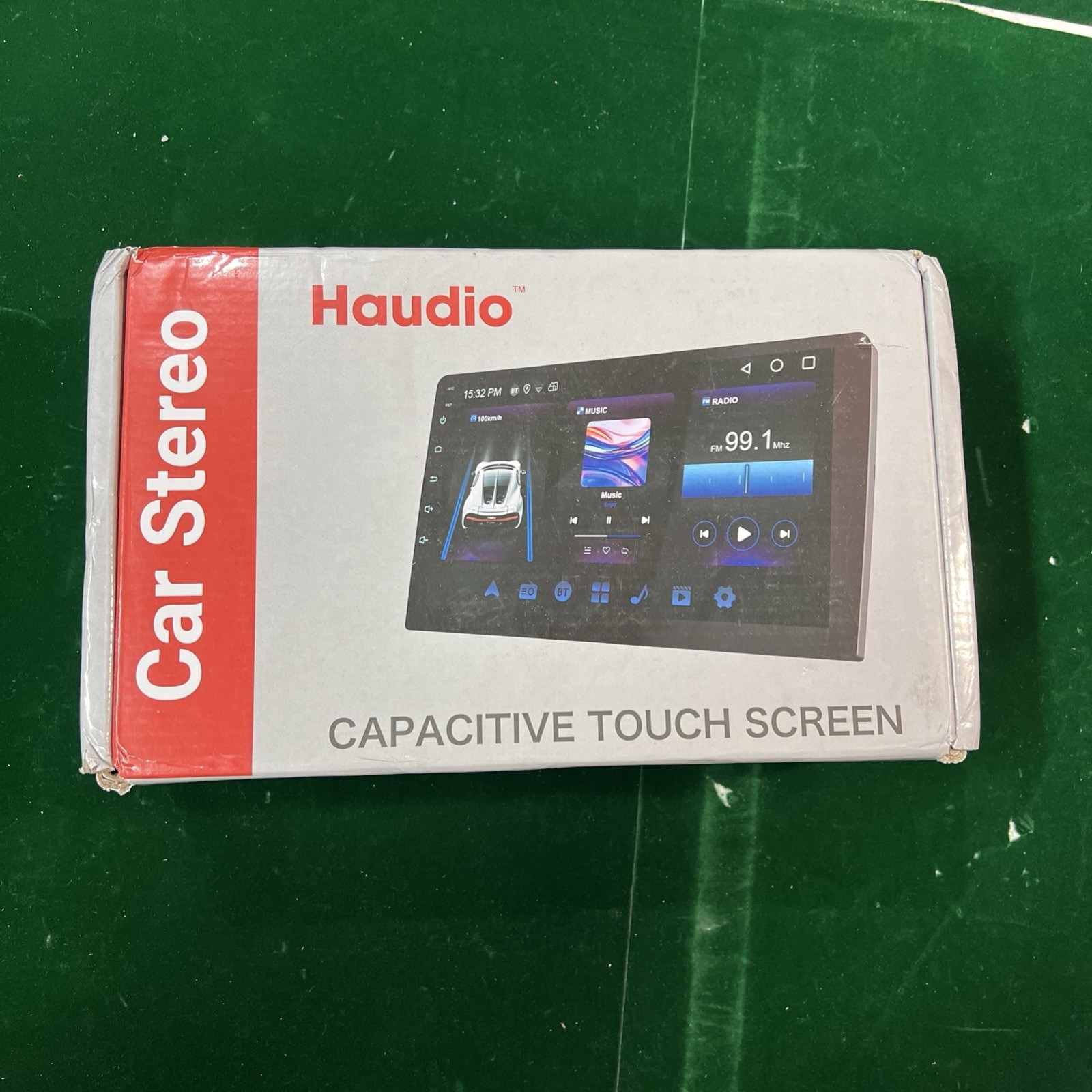 Haudio 2 Din Car Radio with Wireless CarPlay & Android Auto, 10.1 Inch 
