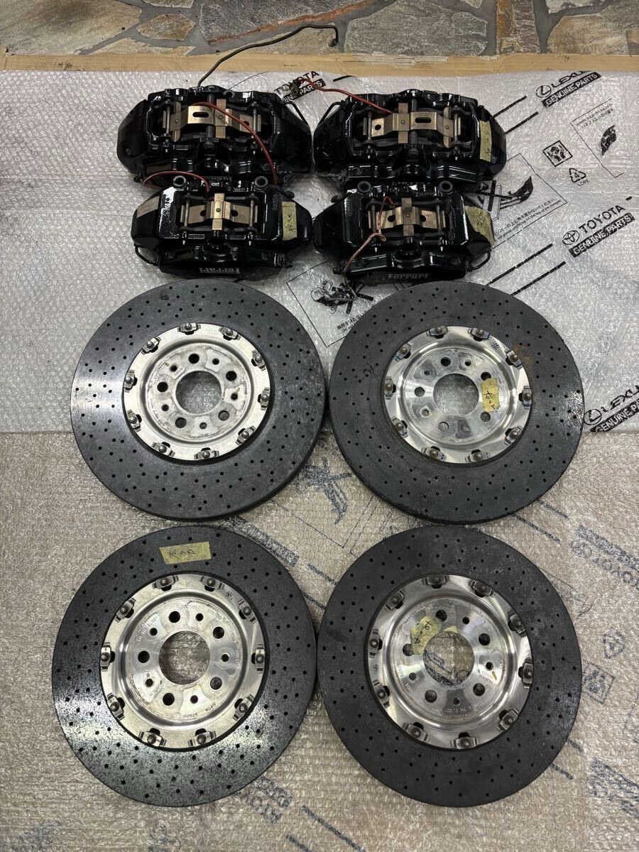 Ferrari 360 Challenge Stradale F430 Carbon Rotor Caliper Set (6-piston/4-piston) Ferrari 360 Challenge Stradale F430 Carbon Rotor Caliper Set (6-piston/4-piston)