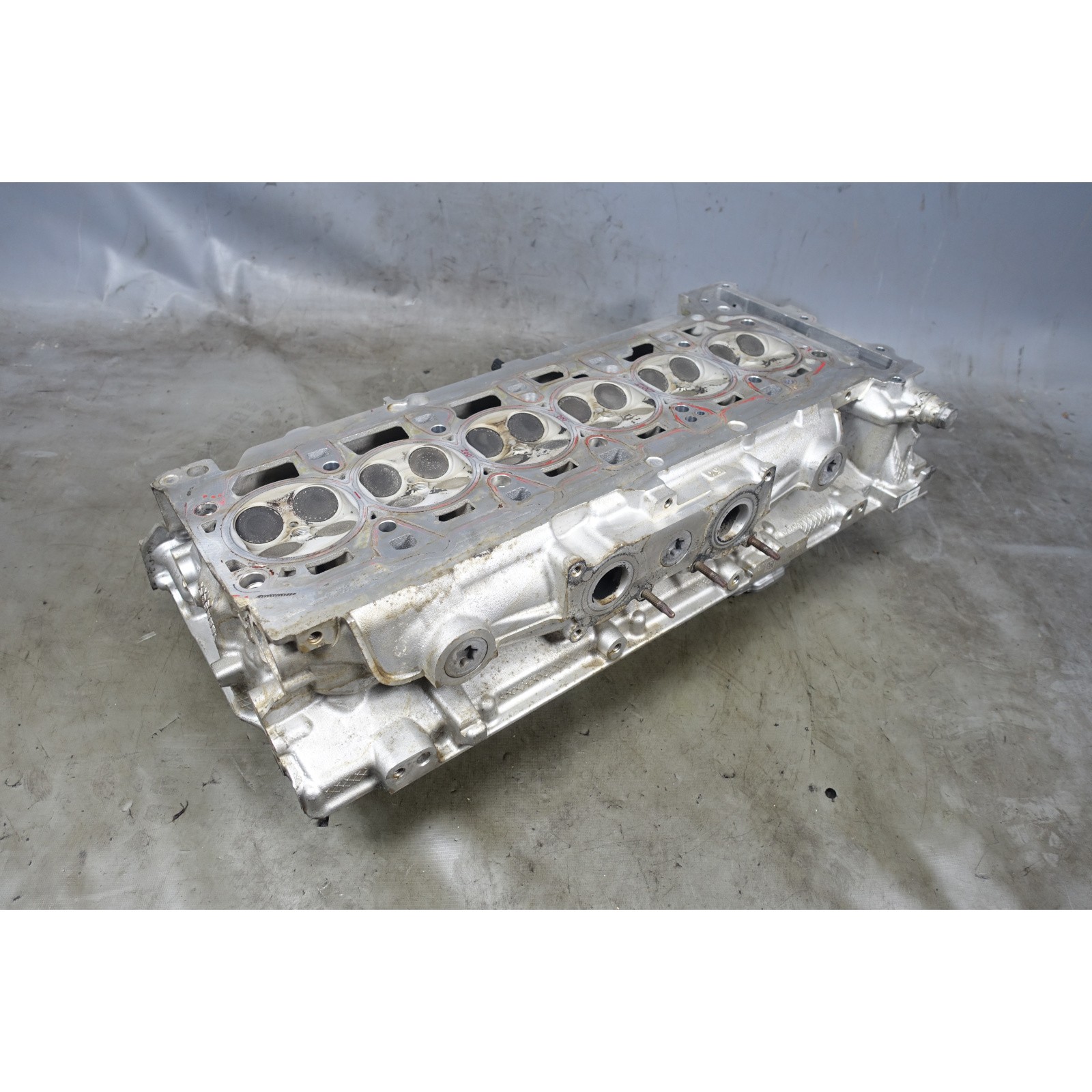 Damaged BMW B58B30M1 2-Port Cylinder Head Assembly G05 G07 G30 2019-2023 OEM