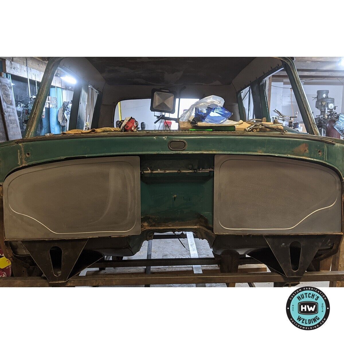 1965-1979 Ford F100 F150 F250 F350 Firewall Filler Panels | 18G Steel Bead Roll