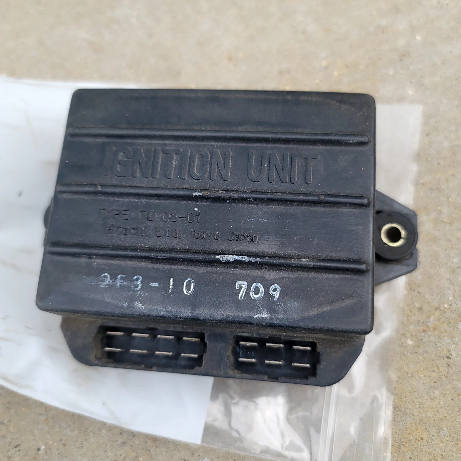 1978-1980 Yamaha XS750 XS850 CDI Ignitor unit ECU Box TID 03-01 TESTED OK 