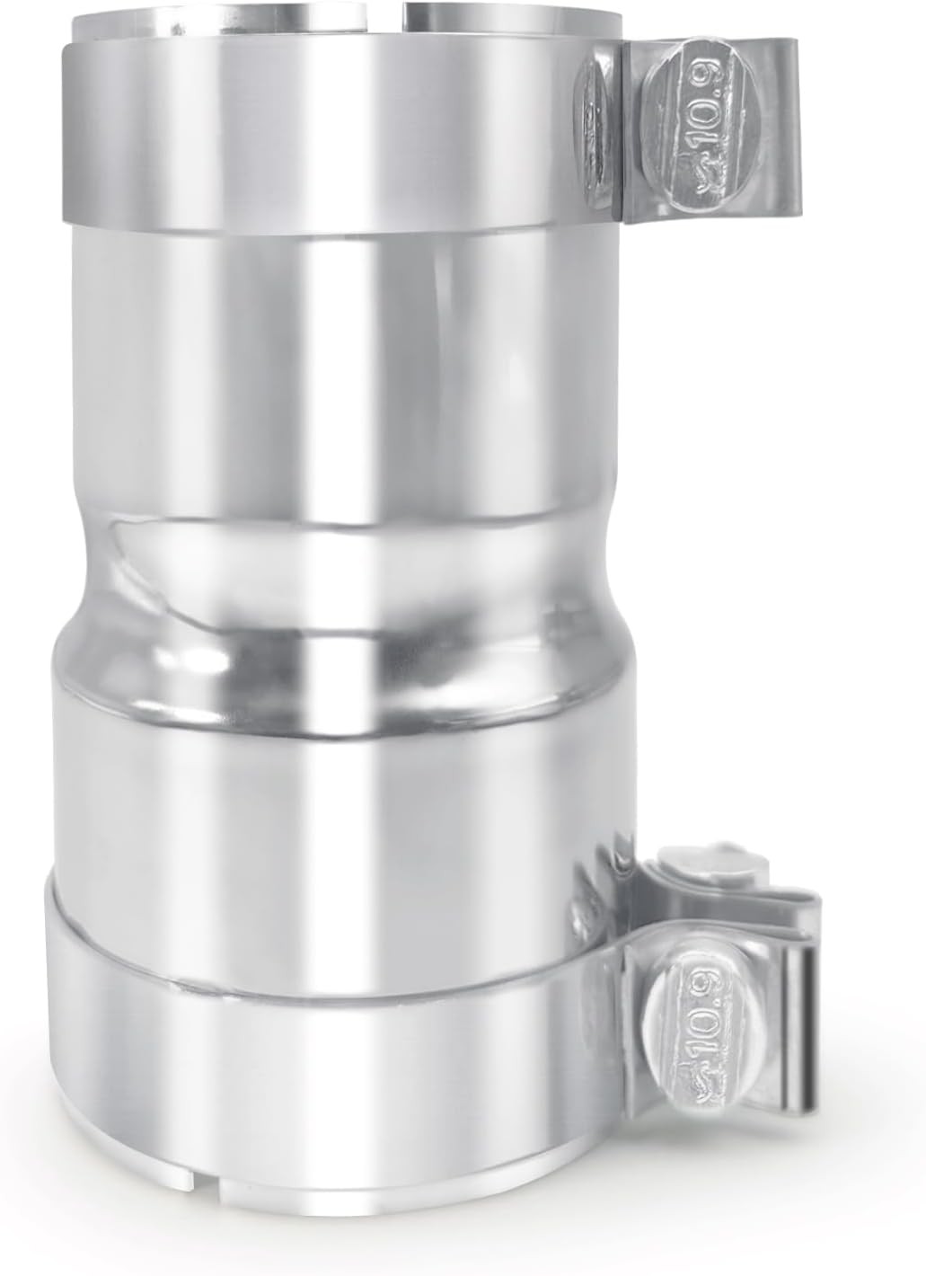 2.5 to 2.75 Inch Exhaust Adapter Reducer Pipe with Clamp, 2.5 ID