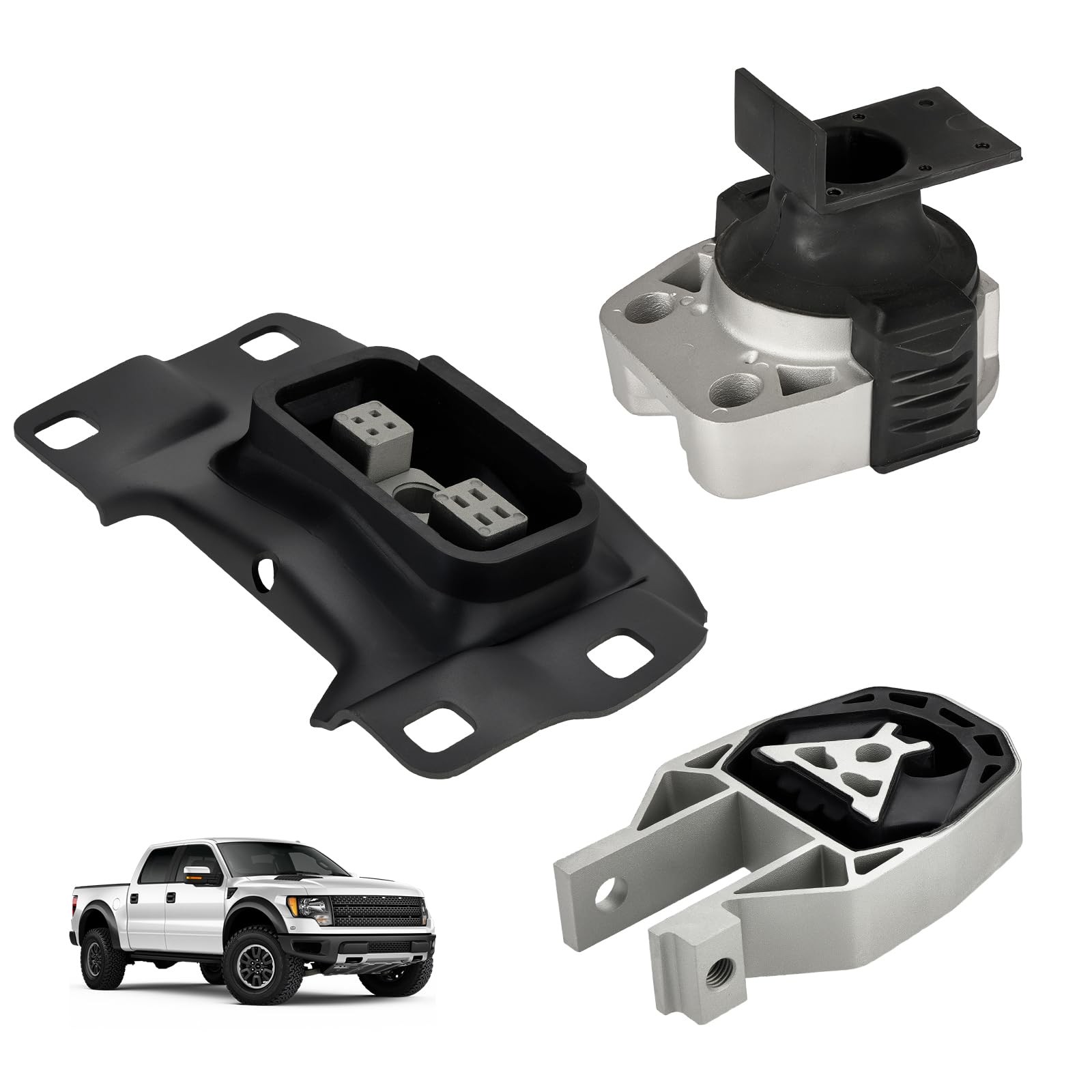 3PC Engine & Trans Mount Kit Fits 2012-2018 Ford Focus 2.0L A5312 A5520 A5612 3PC Engine & Trans Mount Kit Fits 2012-2018 Ford Focus 2.0L A5312 A5520 A5612