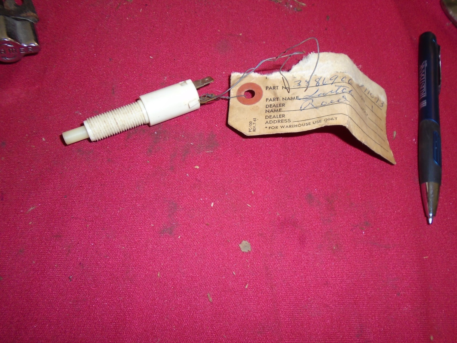 GM NOS 1962-75 Chevy Corvette Impala BelAir Brake Light Stop Lamp Switch 3886907
