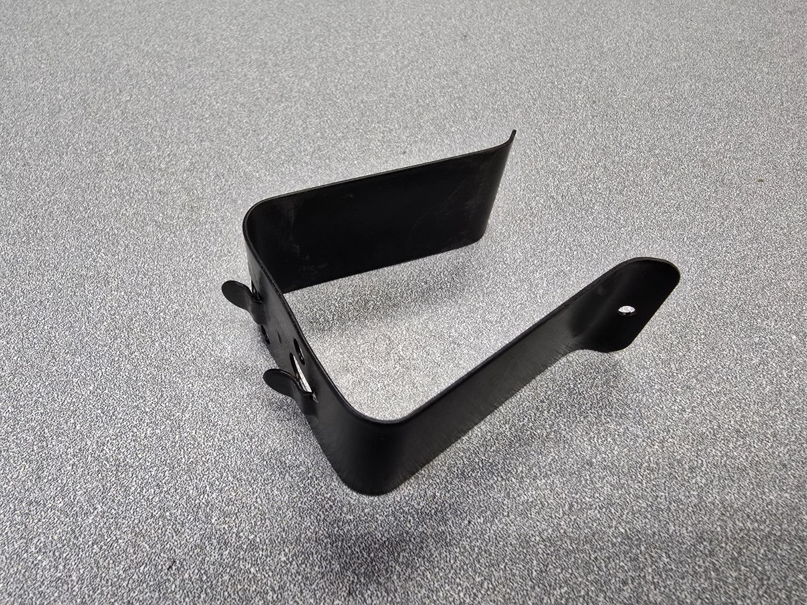 VERY NICE USED ORIGINAL GENUINE PORSCHE 914 914-6 RADIO SUPPORT BRACKET 70mm