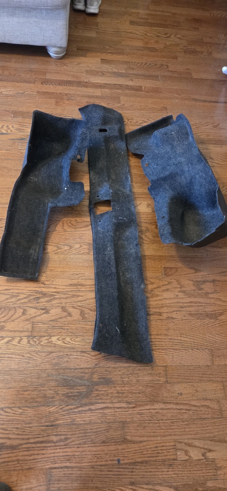 87-93 Mustang Lx Coupe Rear Trunk Trim 87-93 Mustang Lx Coupe Rear Trunk Trim