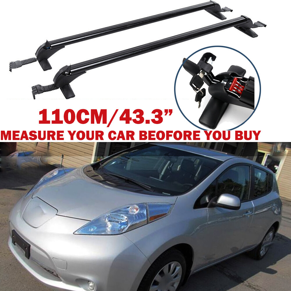 For Nissan Leaf Hatchback 2011-23 Top Roof Rack Cross Bar 43.3\