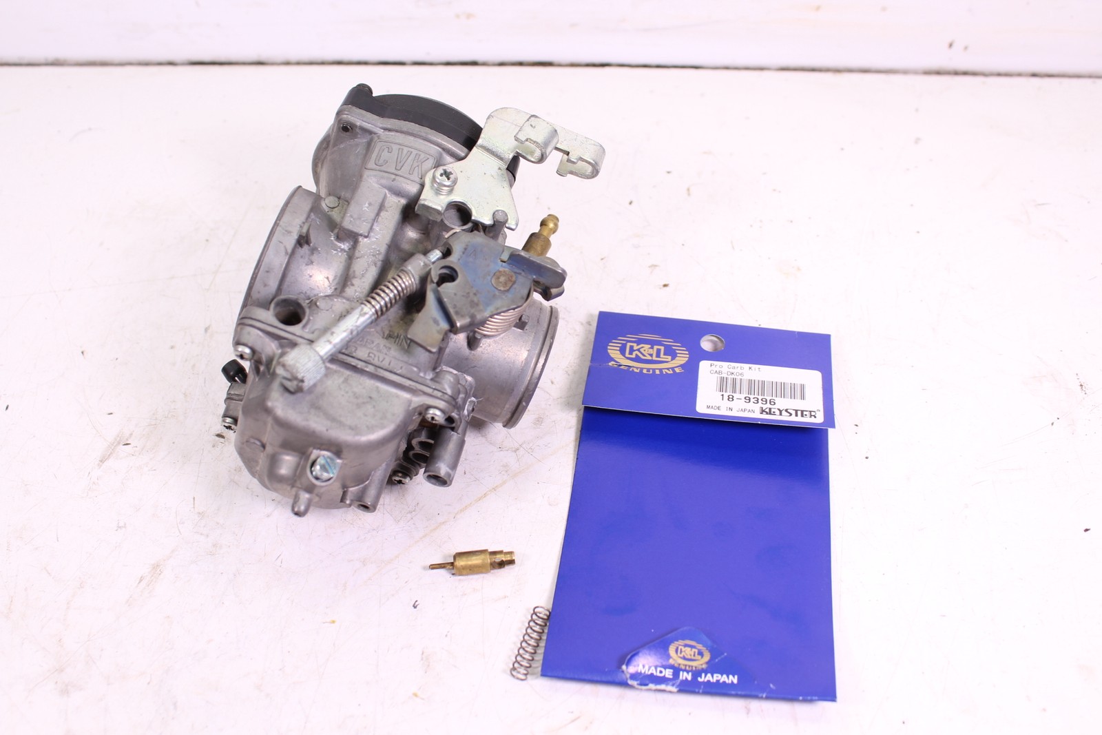 2008 KAWASAKI KLR 650 CARBURETOR / CARB WITH NEW K&L CARB KIT 15004-0050